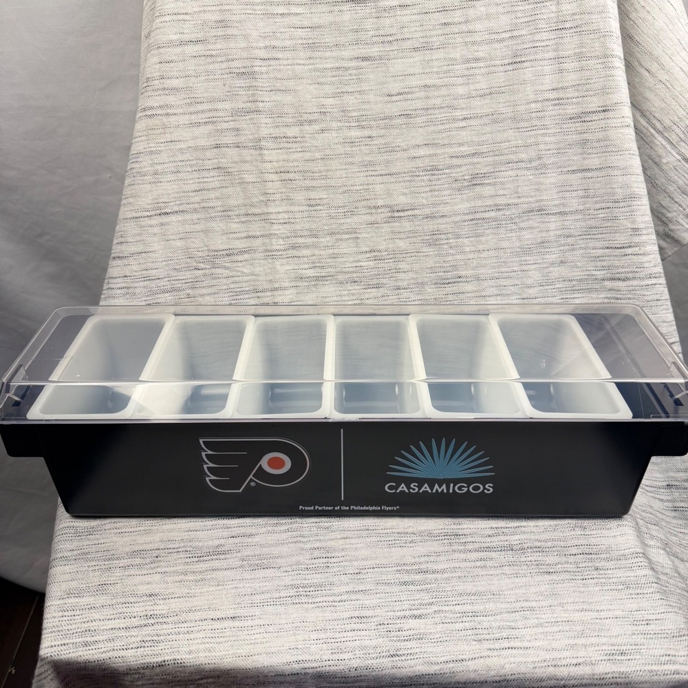NEW Casamigos Bar Fruit Condiment Caddy‎ Philadelphia Flyers Barware Storage